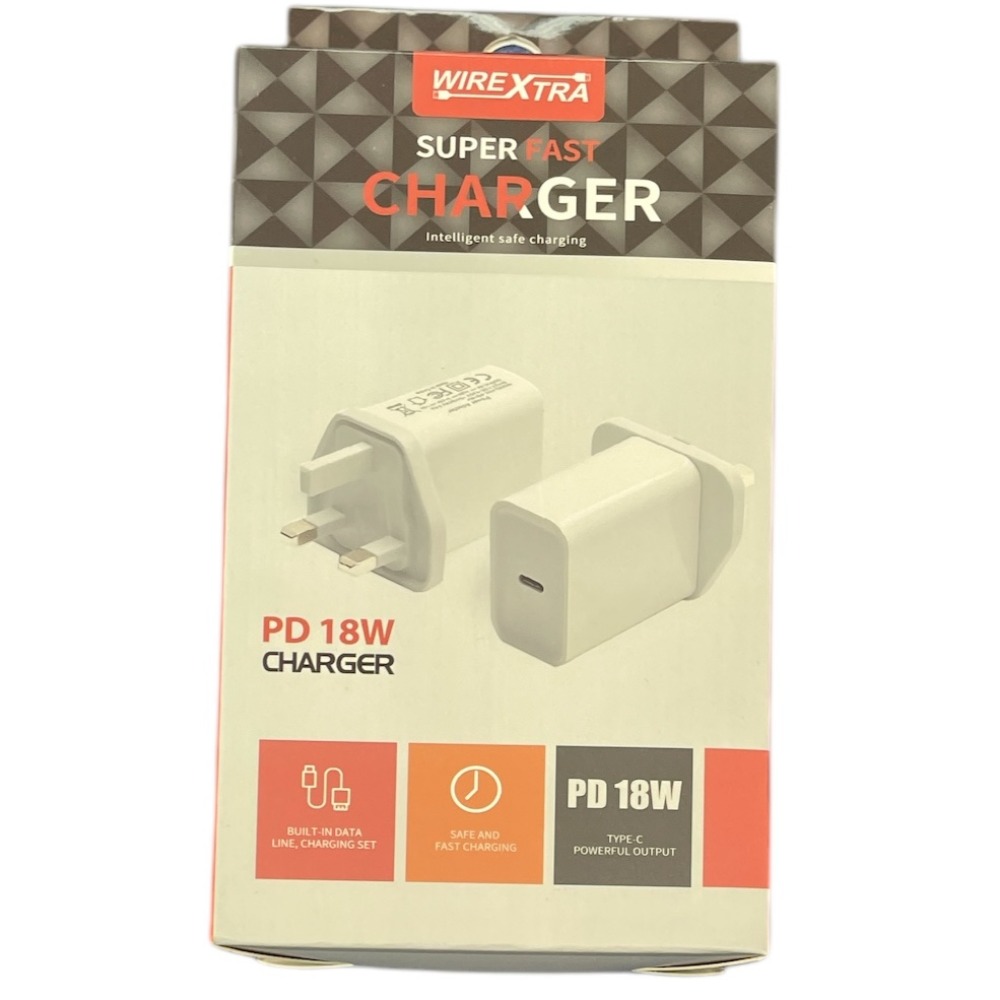 New PD20W Fast Charging Type-C Plug - Retail Display Box - Own4Less